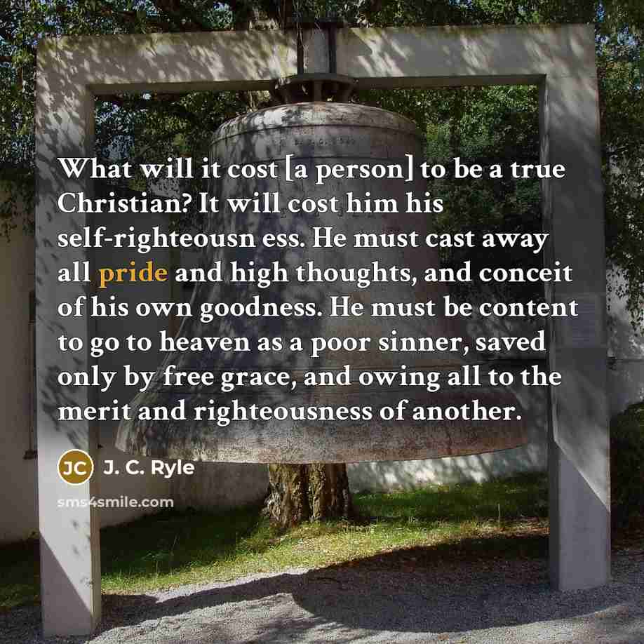 “What will it cost [a person] to be a true…” quote by J. C. Ryle