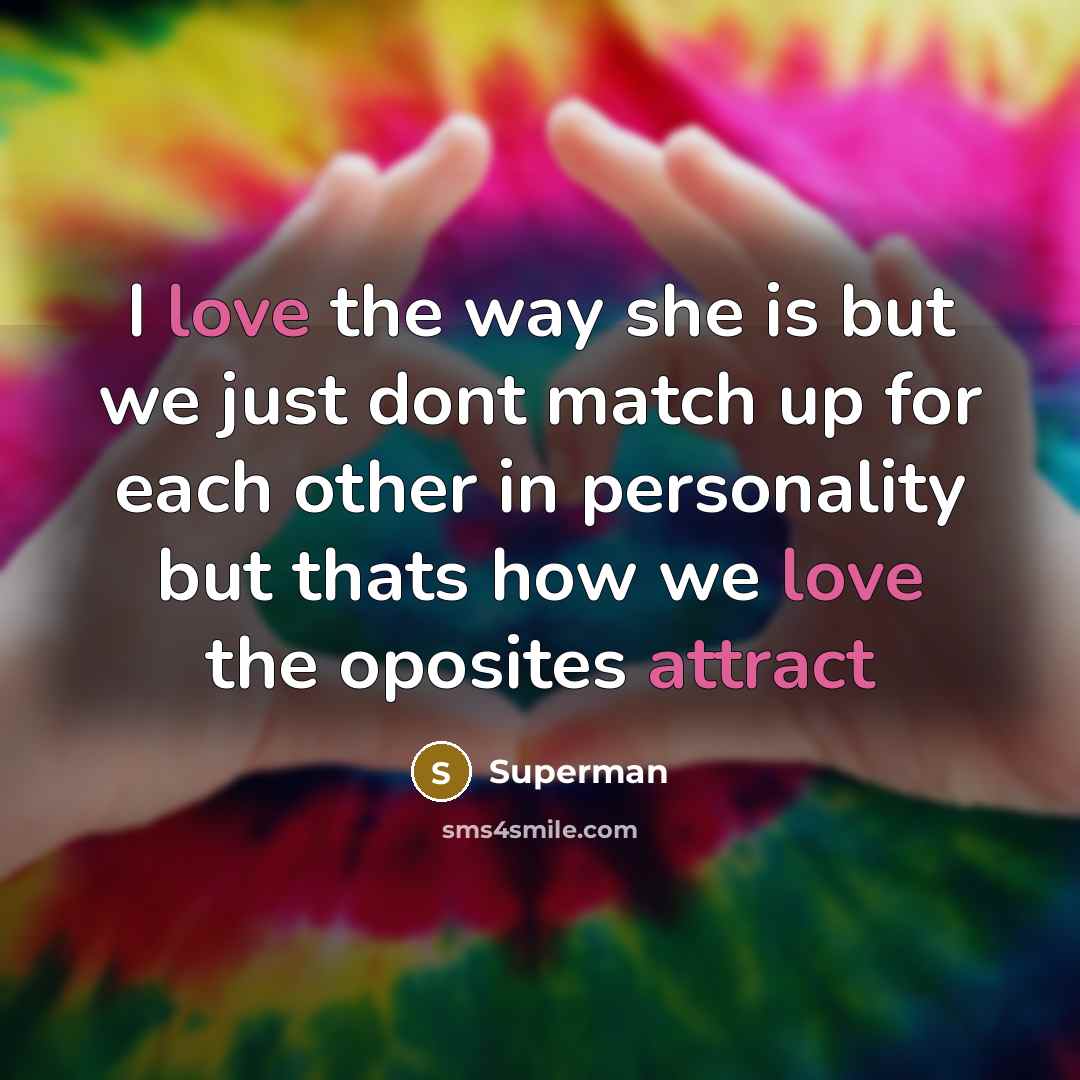 “I love the way she is but we just dont…” quote by Superman