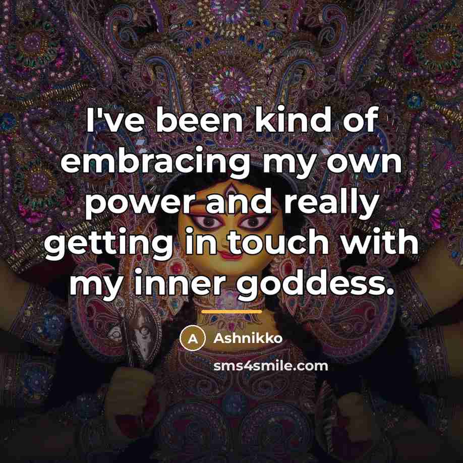 “I've been kind of embracing my own power and really…” quote by Ashnikko