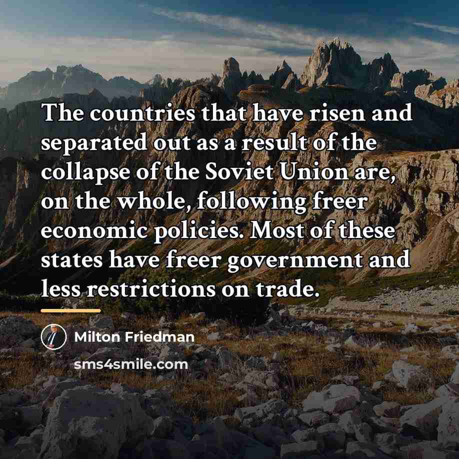 “The countries that have risen and separated out as a…” quote by Milton Friedman