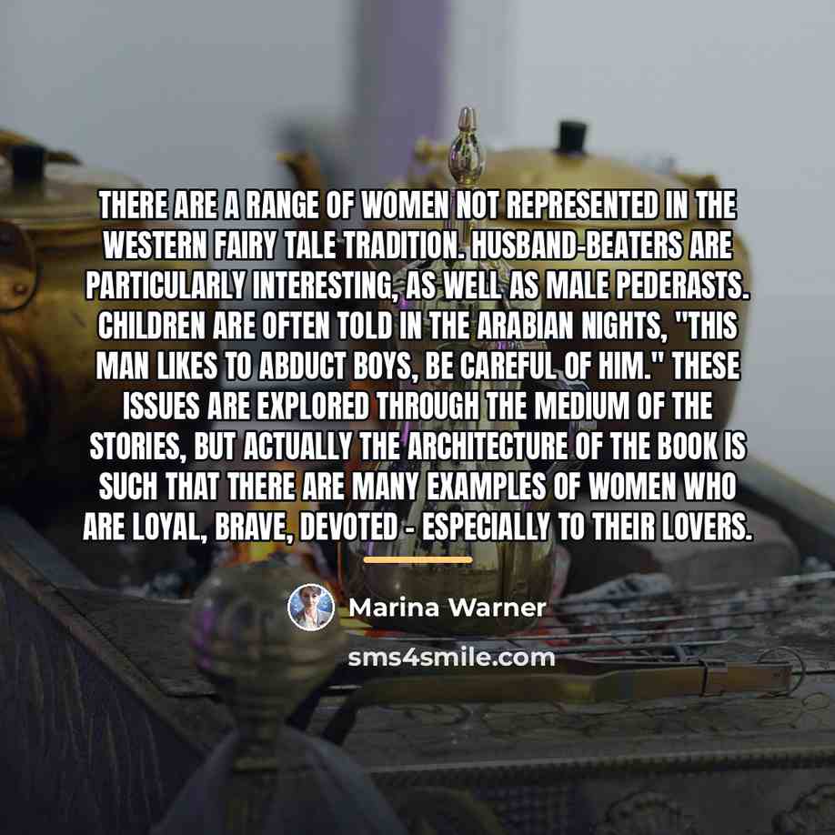 “There are a range of women not represented in the…” quote by Marina Warner