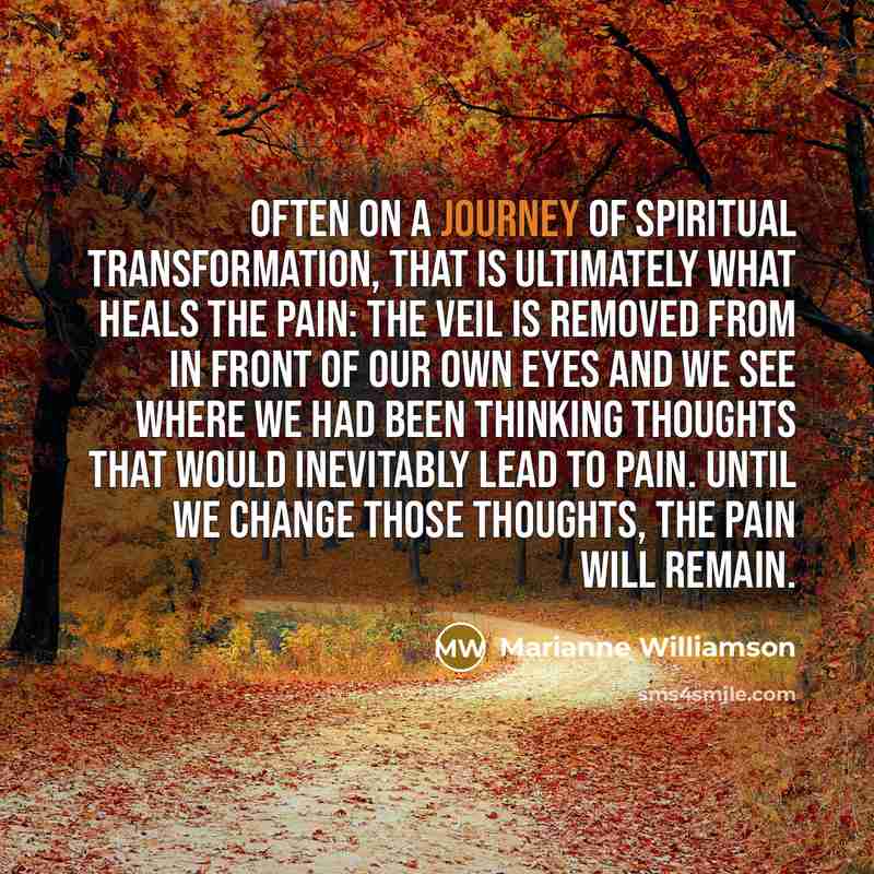 “Often on a journey of spiritual transformation, that is ultimately…” quote by Marianne Williamson