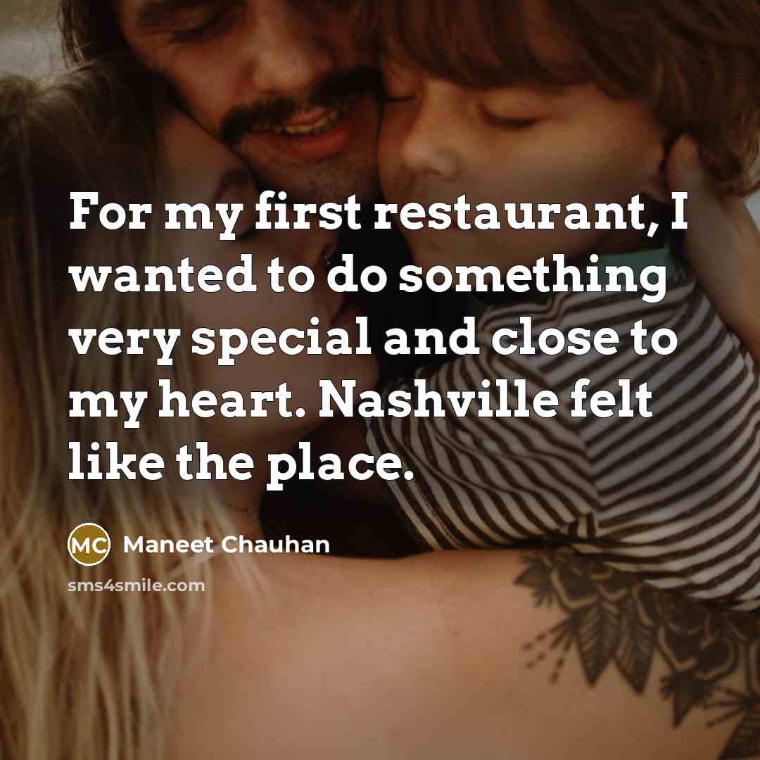 “For my first restaurant, I wanted to do something very…” quote by Maneet Chauhan