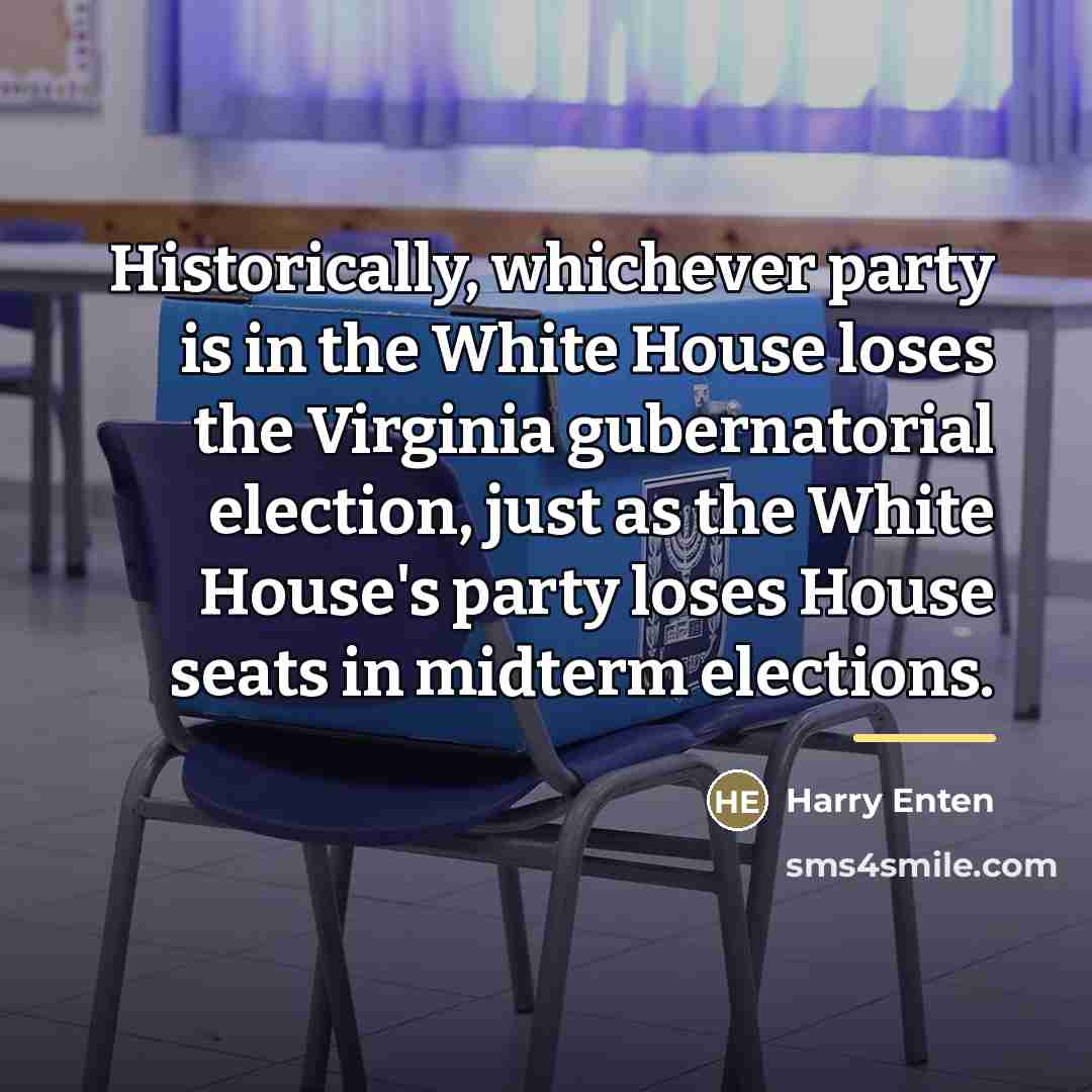 “Historically, whichever party is in the White House loses the…” quote by Harry Enten