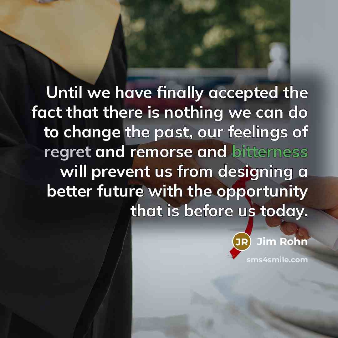 “Until we have finally accepted the fact that there is…” quote by Jim Rohn