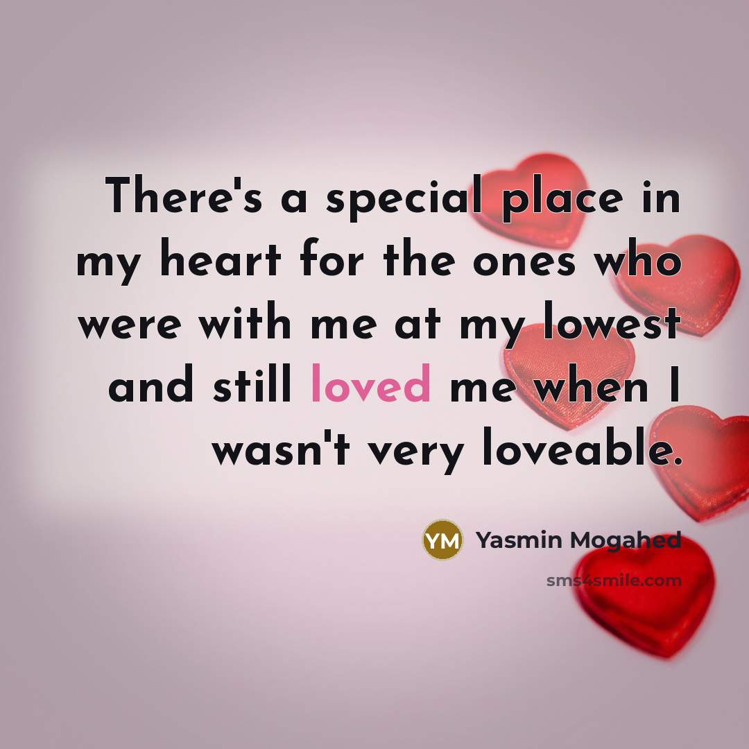 “There's a special place in my heart for the ones…” quote by Yasmin Mogahed