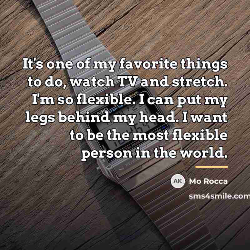“It's one of my favorite things to do, watch TV…” quote by Mo Rocca
