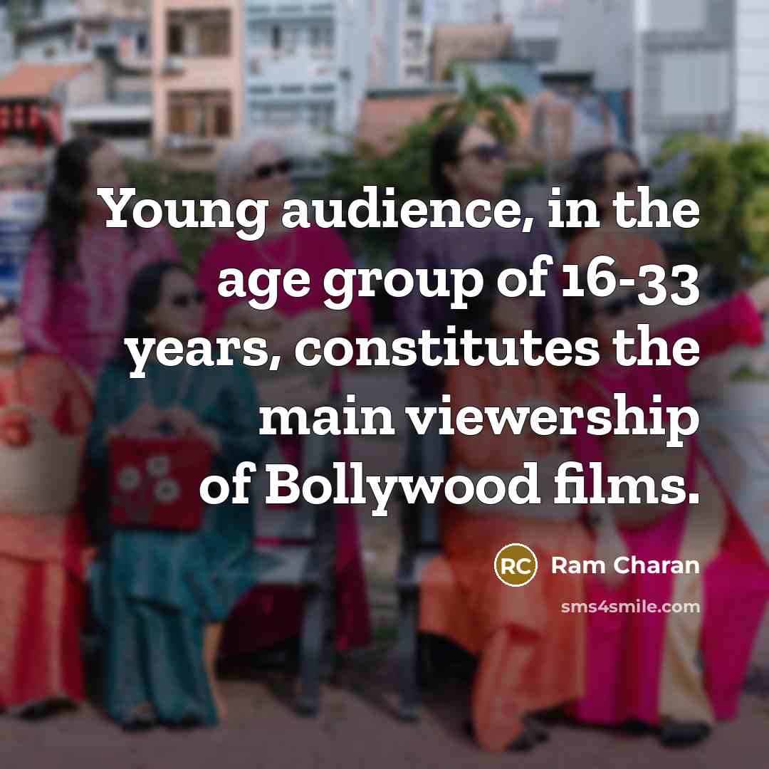 “Young audience, in the age group of 16-33 years, constitutes…” quote by Ram Charan