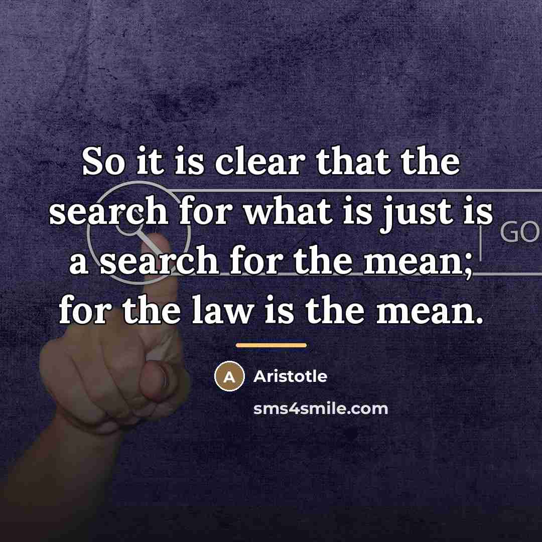 “So it is clear that the search for what is…” quote by Aristotle