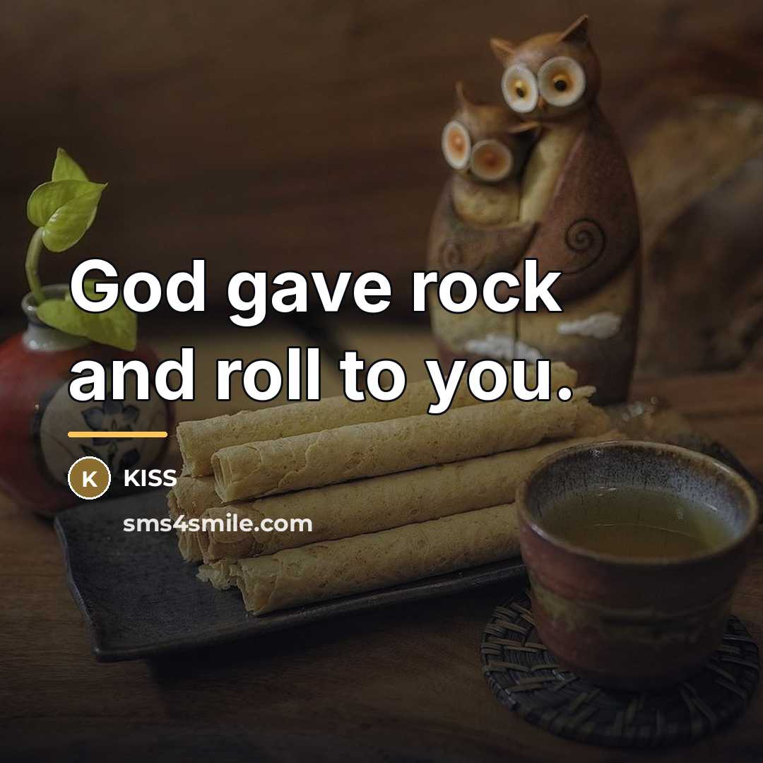 “God gave rock and roll to you.…” quote by KISS