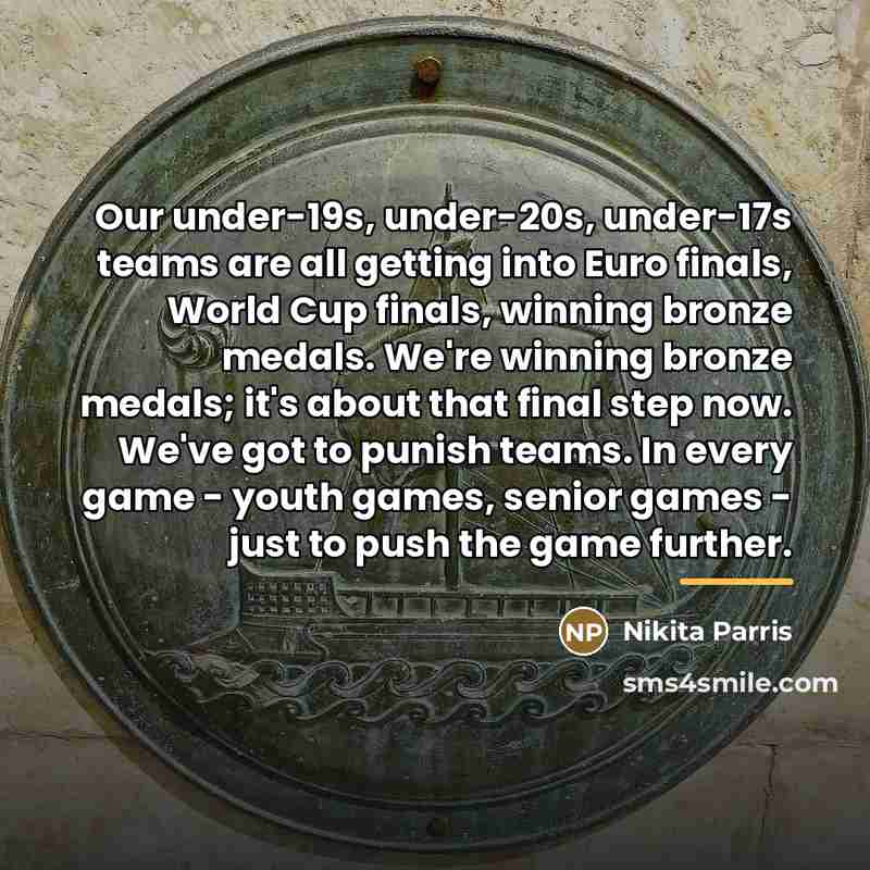 “Our under-19s, under-20s, under-17s teams are all getting into Euro…” quote by Nikita Parris