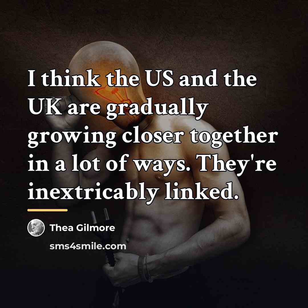 “I think the US and the UK are gradually growing…” quote by Thea Gilmore