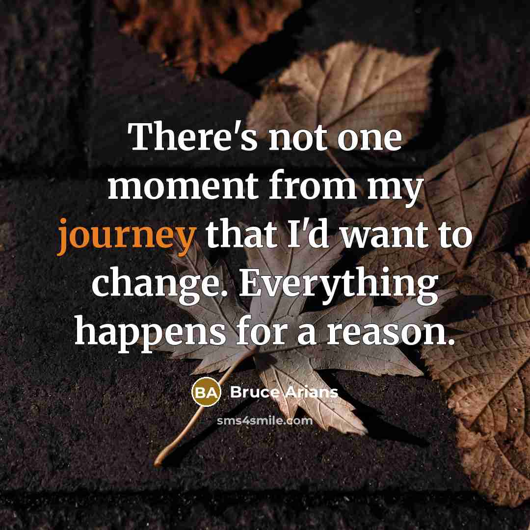 “There's not one moment from my journey that I'd want…” quote by Bruce Arians