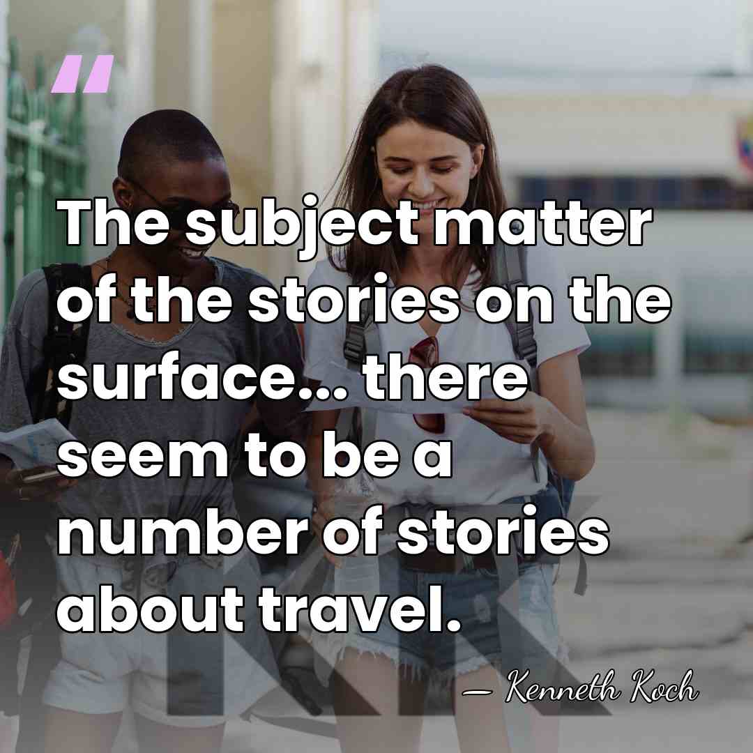 The subject matter of the stories on the surface... there seem to&hellip; - Kenneth Koch
