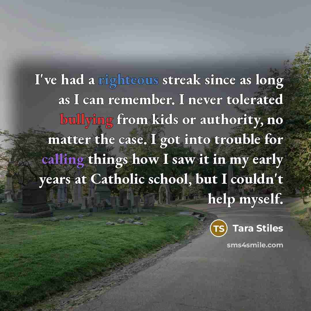 “I've had a righteous streak since as long as I…” quote by Tara Stiles
