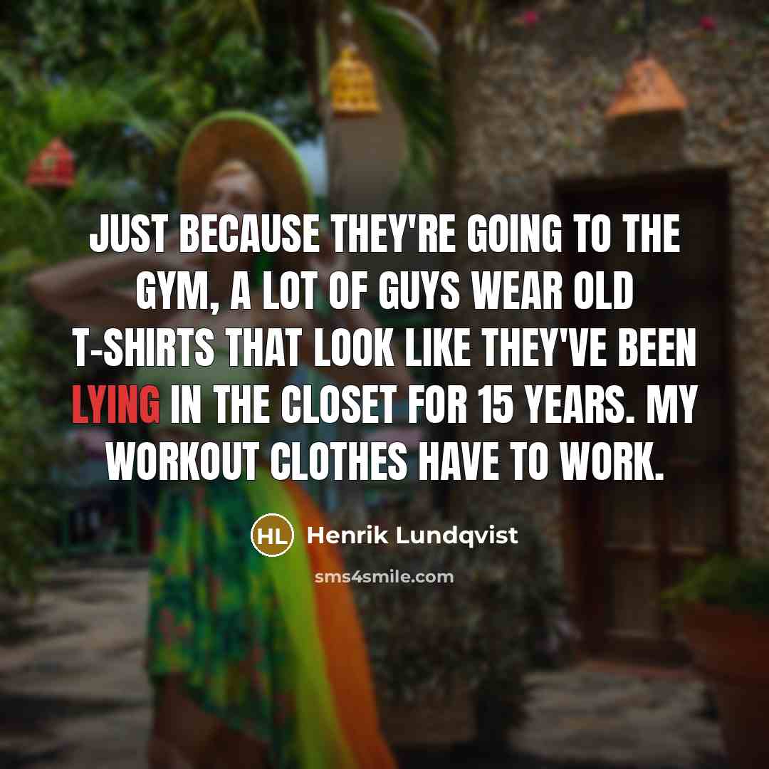 “Just because they're going to the gym, a lot of…” quote by Henrik Lundqvist