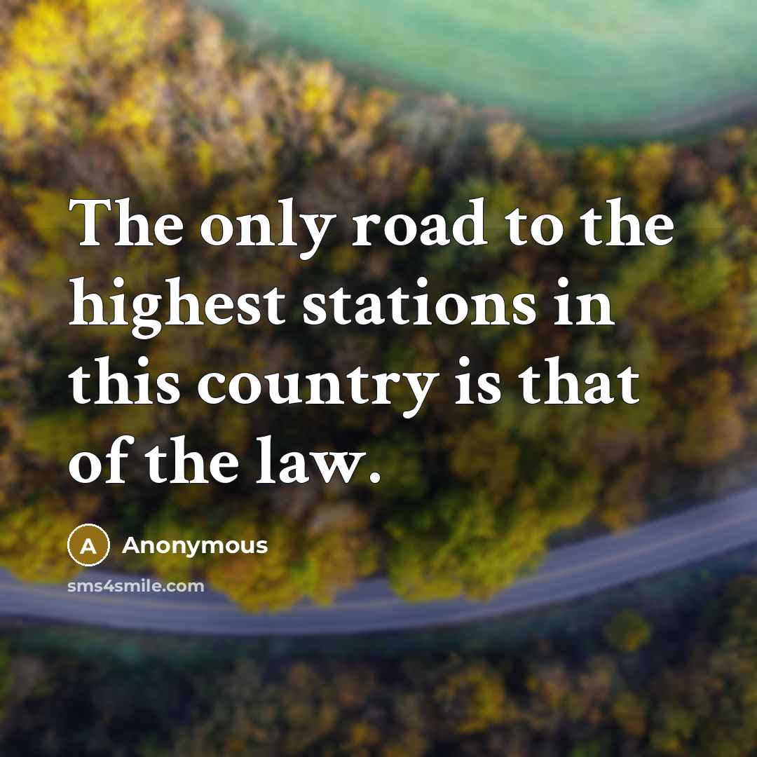 “The only road to the highest stations in this country…” quote by Anonymous