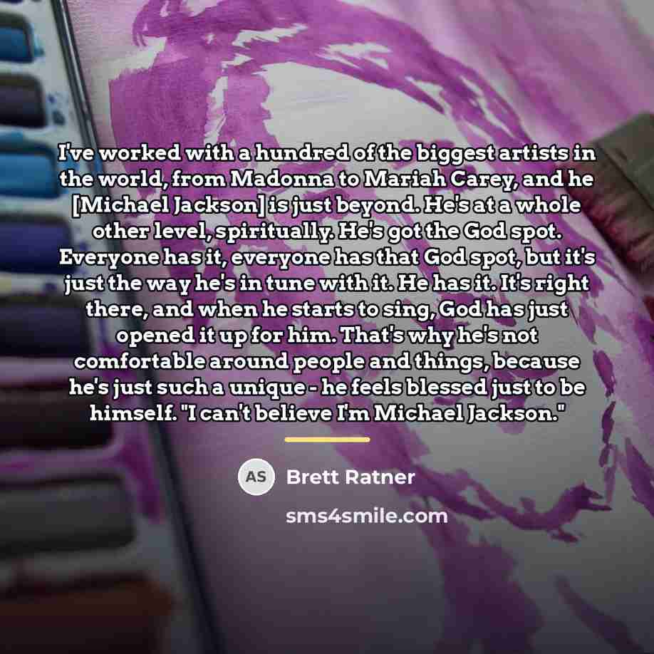 “I've worked with a hundred of the biggest artists in…” quote by Brett Ratner