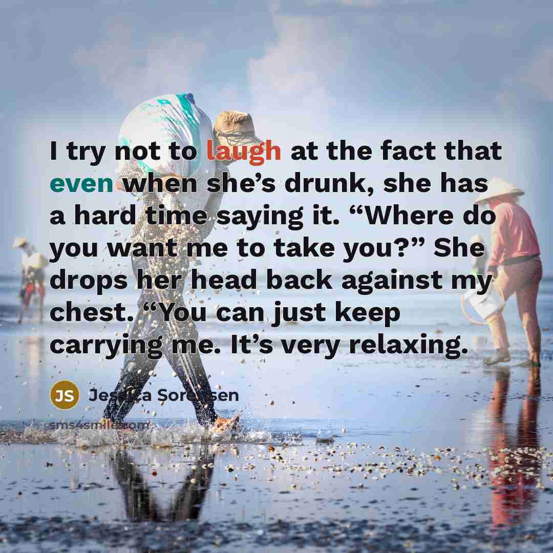 “I try not to laugh at the fact that even…” quote by Jessica Sorensen