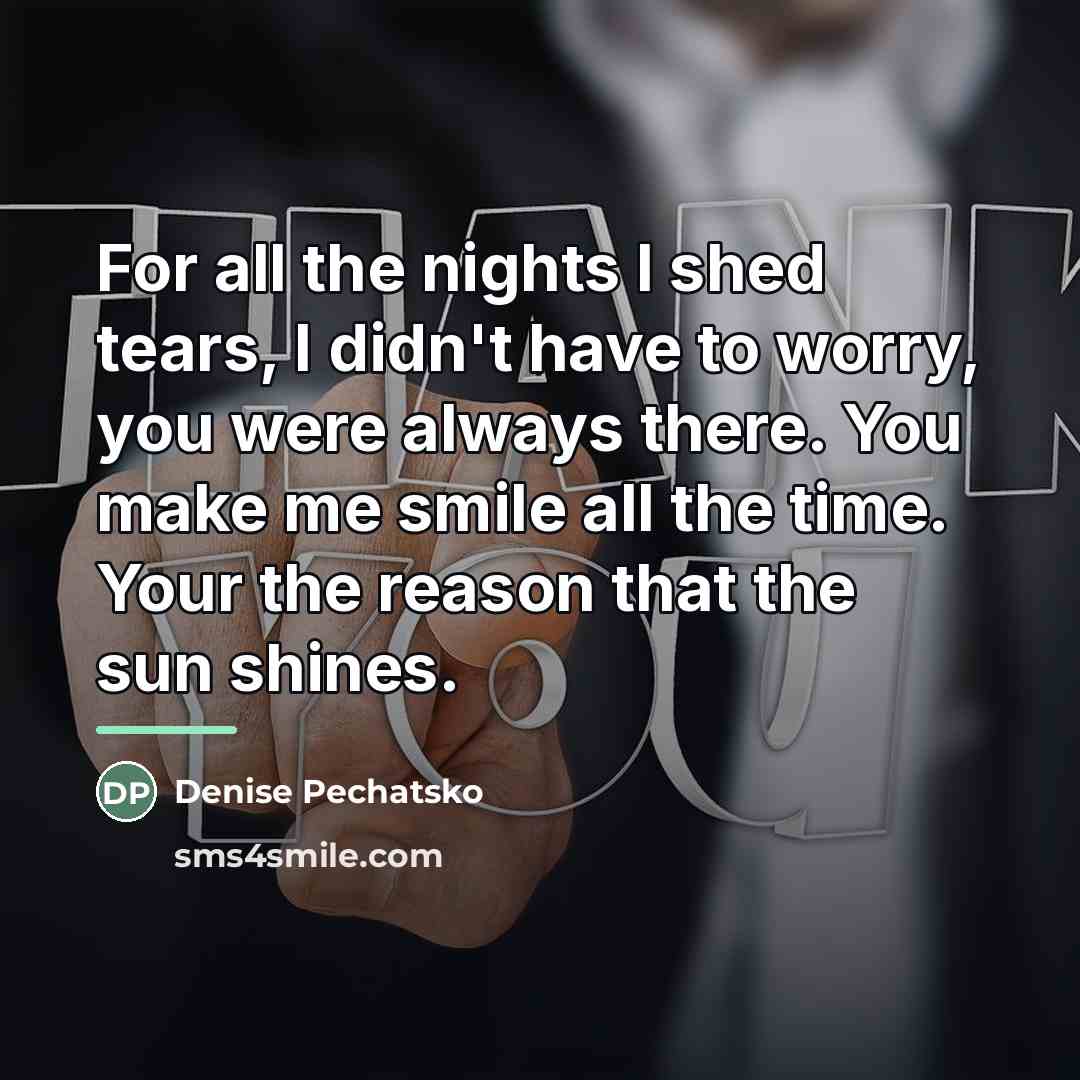 “For all the nights I shed tears, I didn't have…” quote by Denise Pechatsko