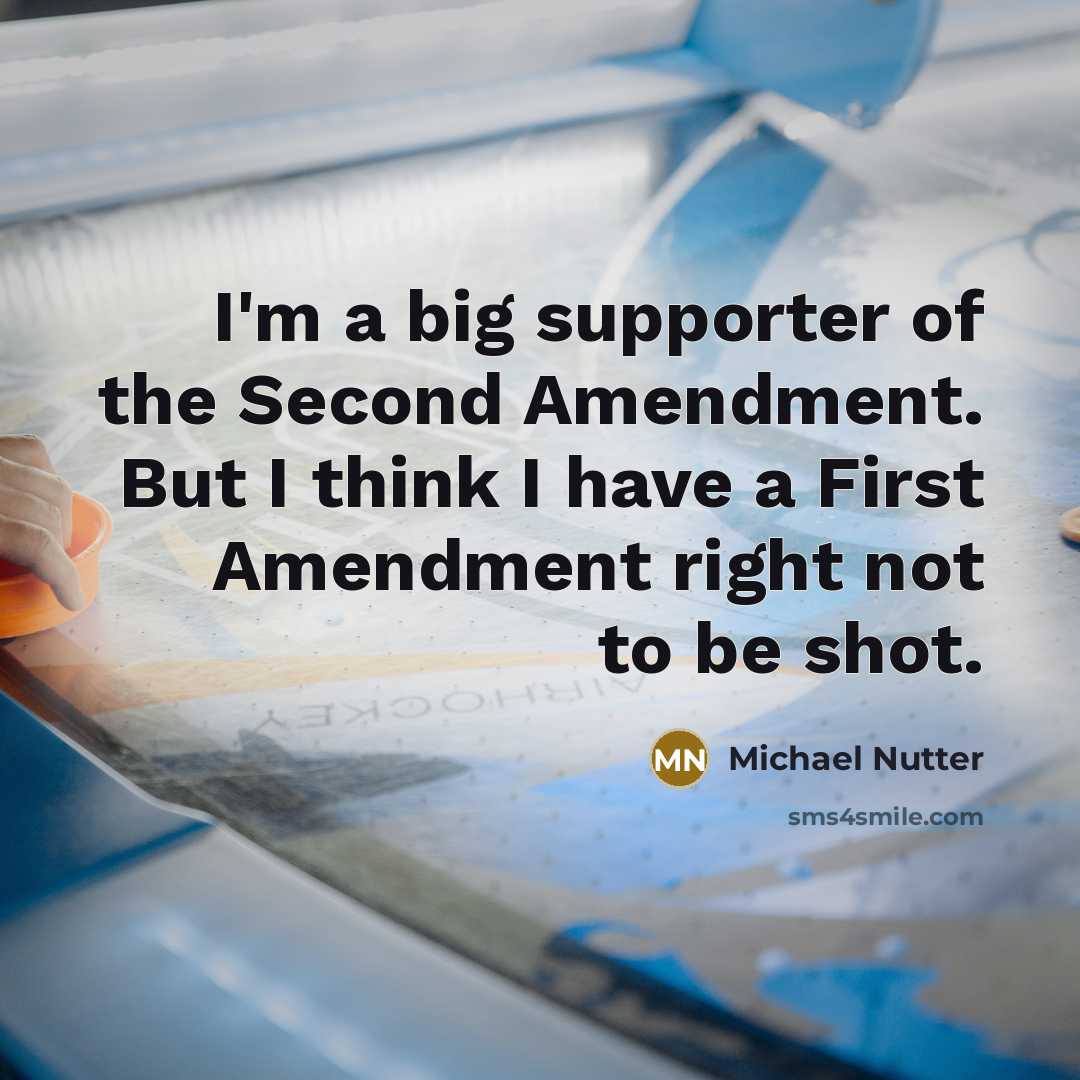 “I'm a big supporter of the Second Amendment. But I…” quote by Michael Nutter