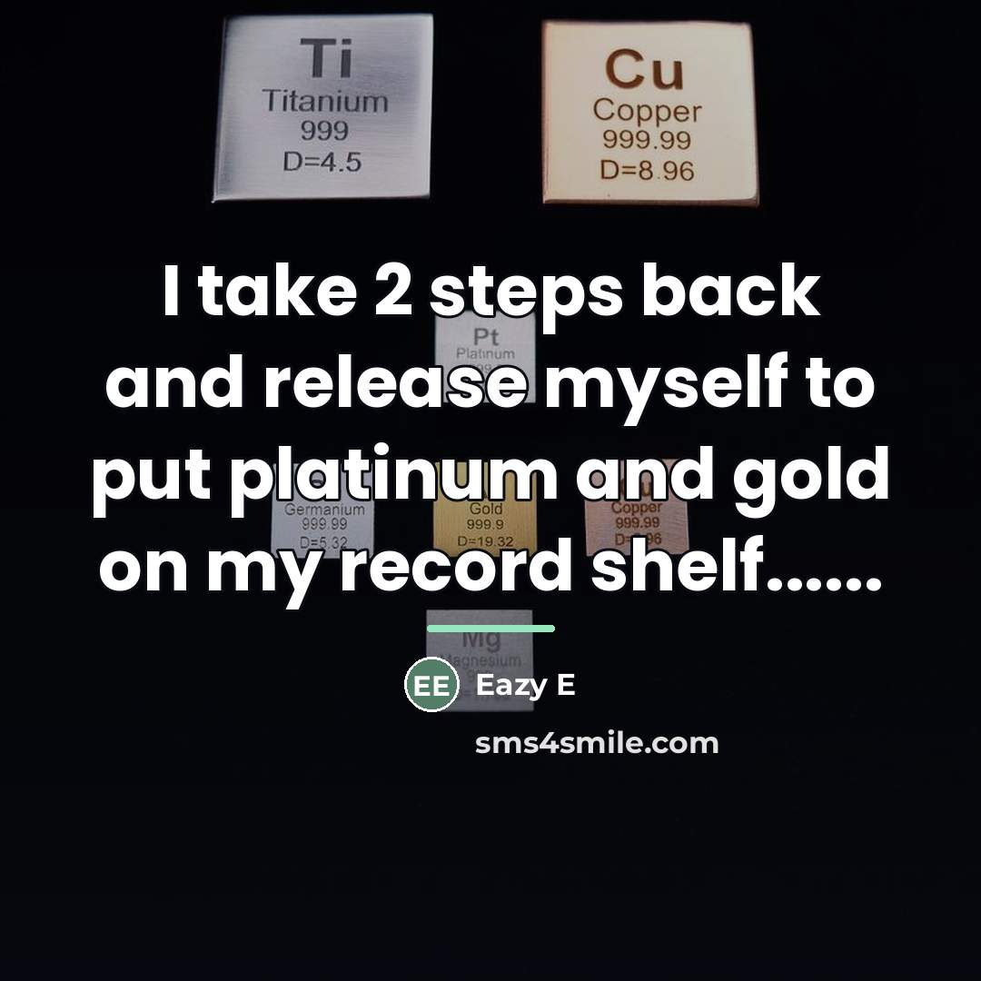 “I take 2 steps back and release myself to put…” quote by Anonymous