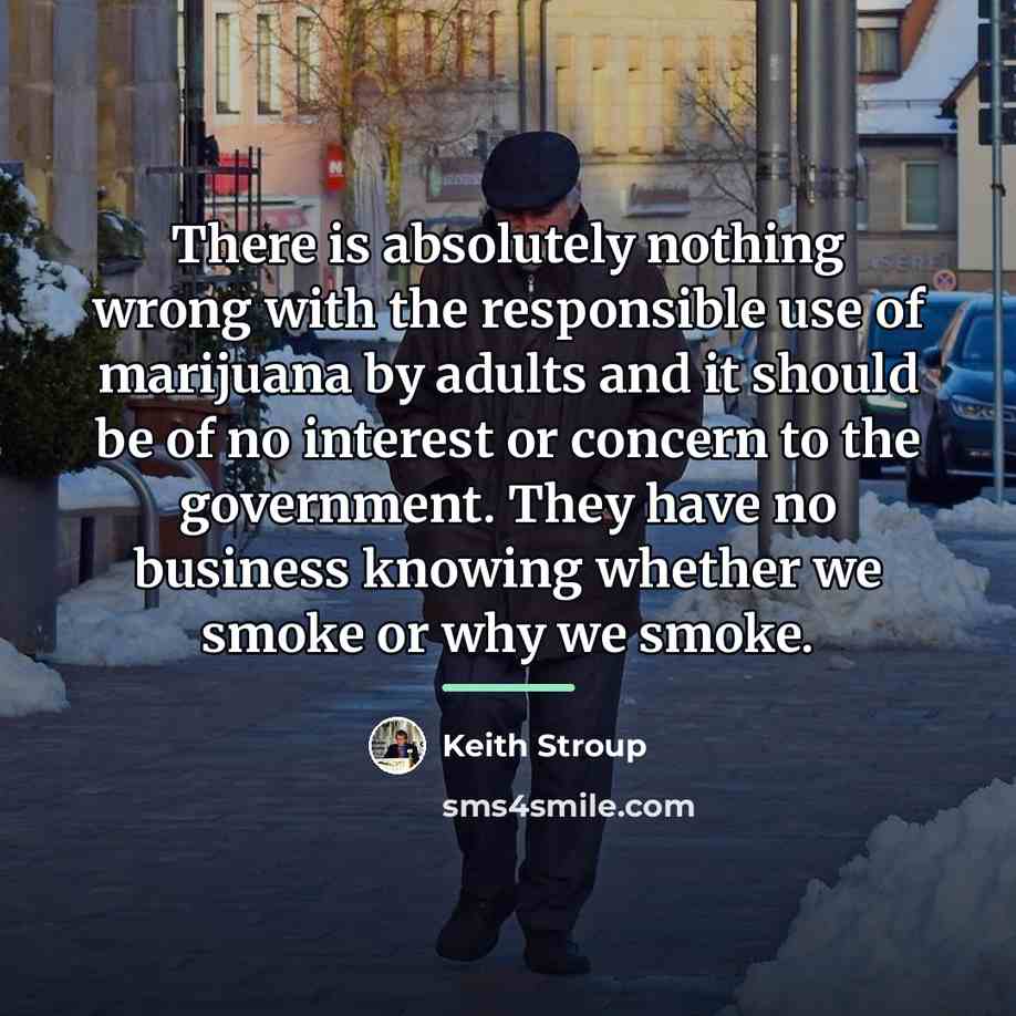 “There is absolutely nothing wrong with the responsible use of…” quote by Keith Stroup