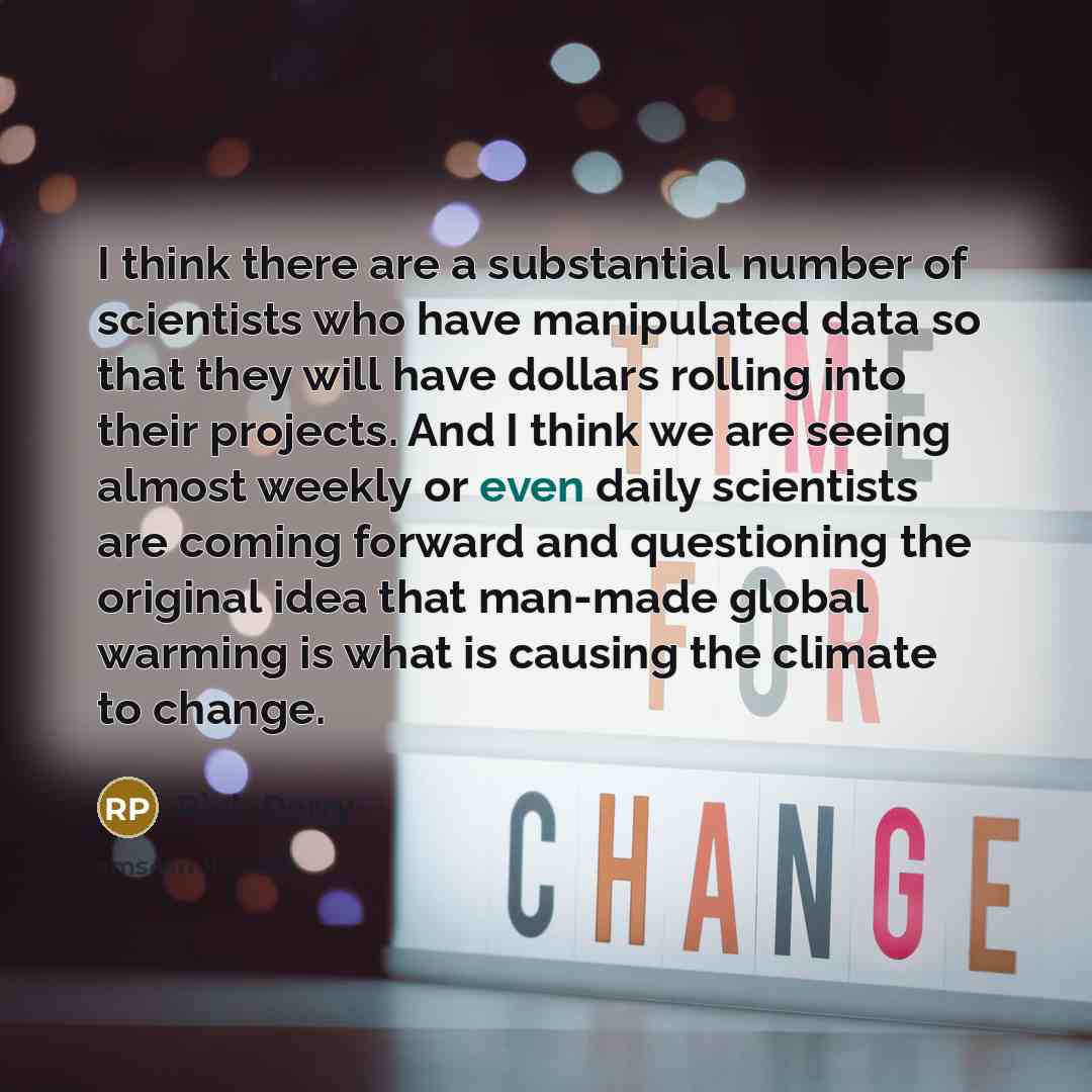 “I think there are a substantial number of scientists who…” quote by Rick Perry