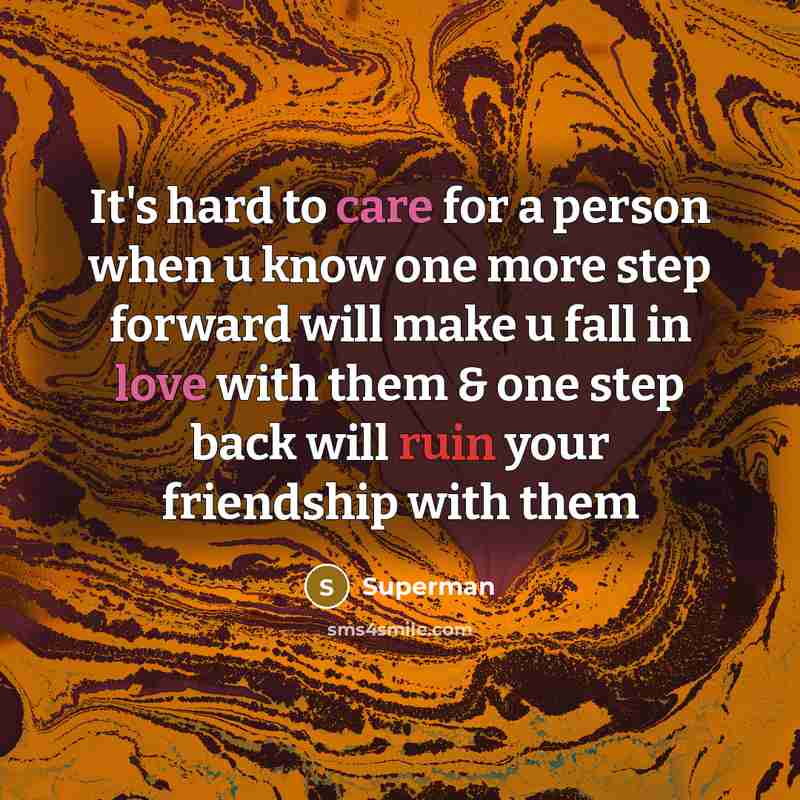 “It's hard to care for a person when u know…” quote by Superman