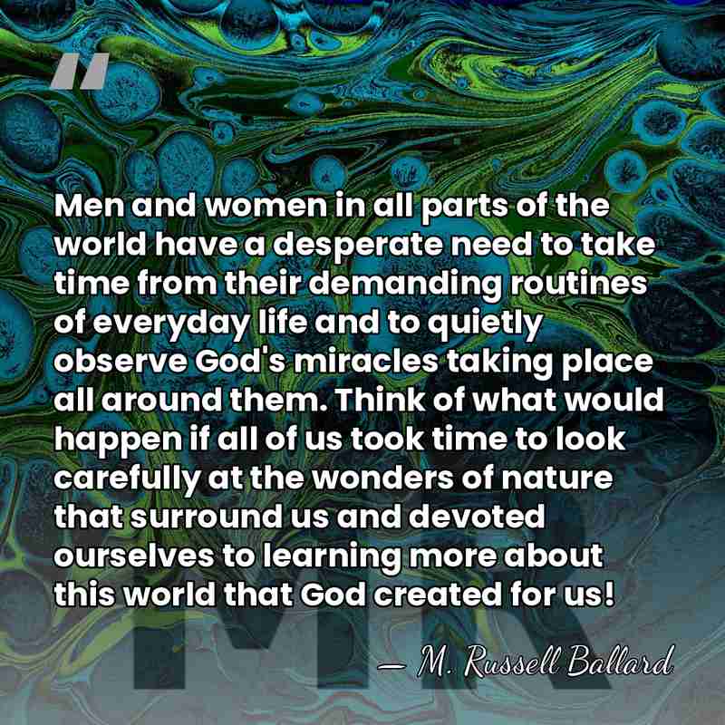 Men and women in all parts of the world have a desperate&hellip; - M. Russell Ballard