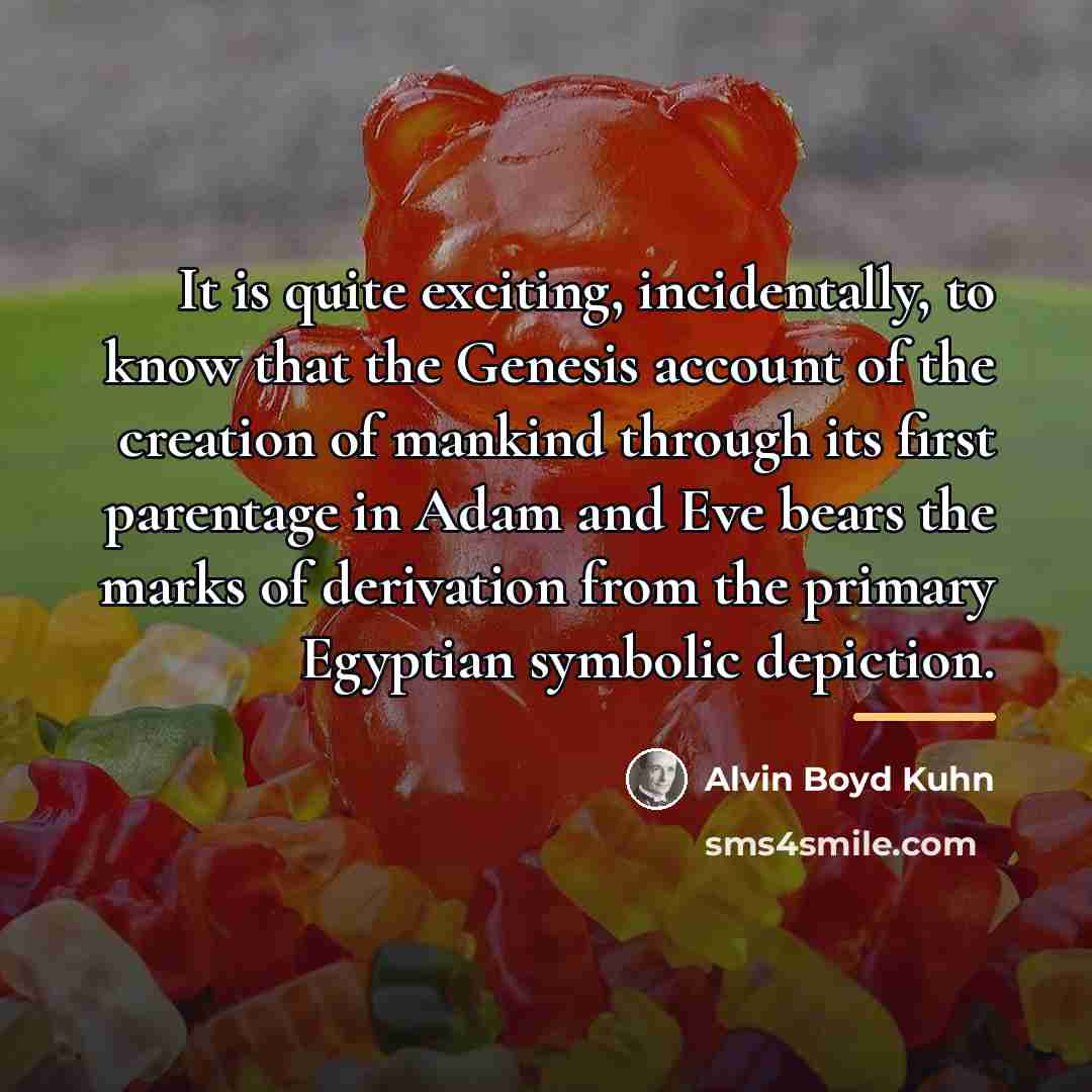 “It is quite exciting, incidentally, to know that the Genesis…” quote by Alvin Boyd Kuhn