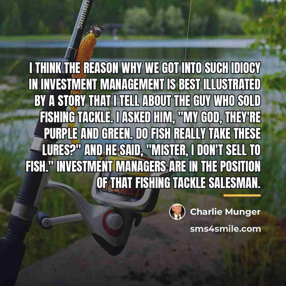 “I think the reason why we got into such idiocy…” quote by Charlie Munger