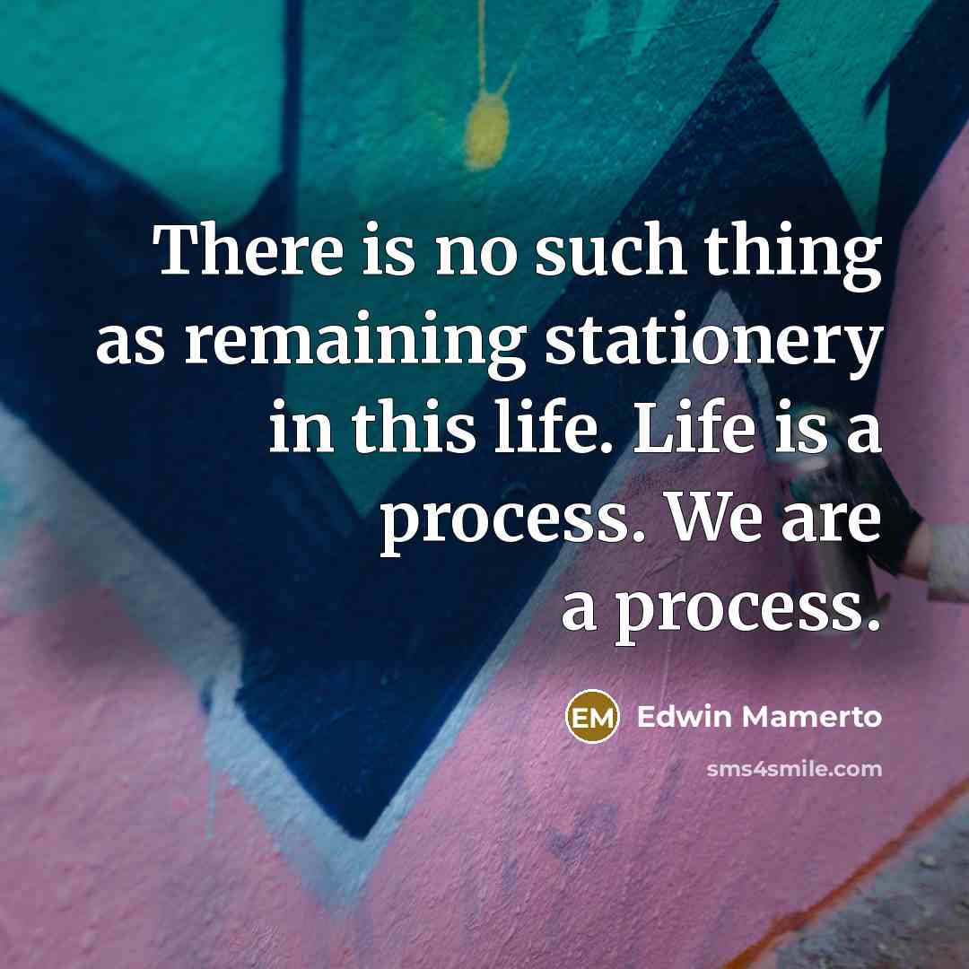 “There is no such thing as remaining stationery in this…” quote by Edwin Mamerto