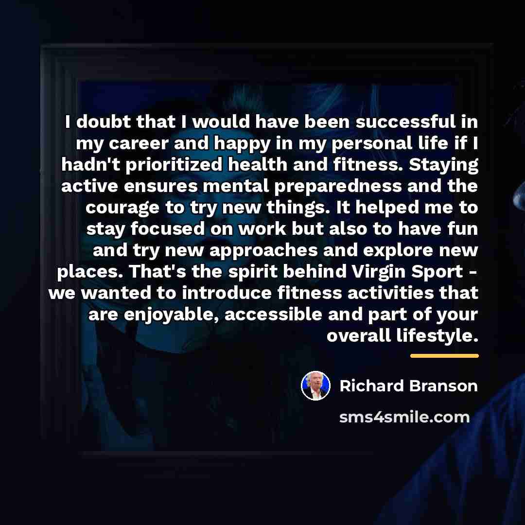 “I doubt that I would have been successful in my…” quote by Richard Branson