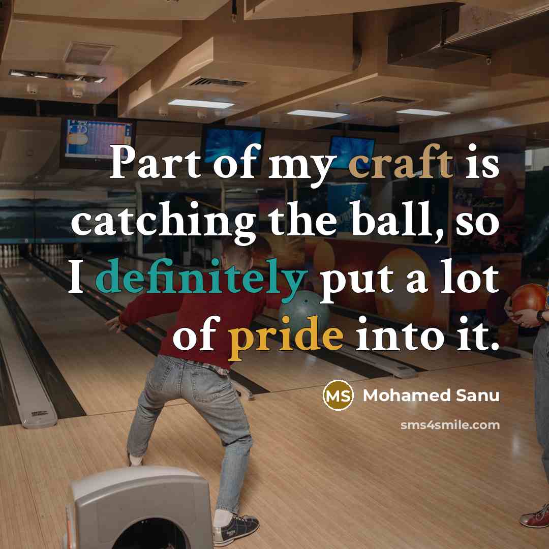 “Part of my craft is catching the ball, so I…” quote by Mohamed Sanu