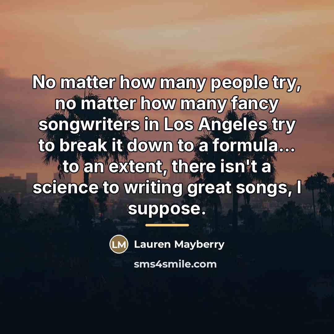 “No matter how many people try, no matter how many…” quote by Lauren Mayberry