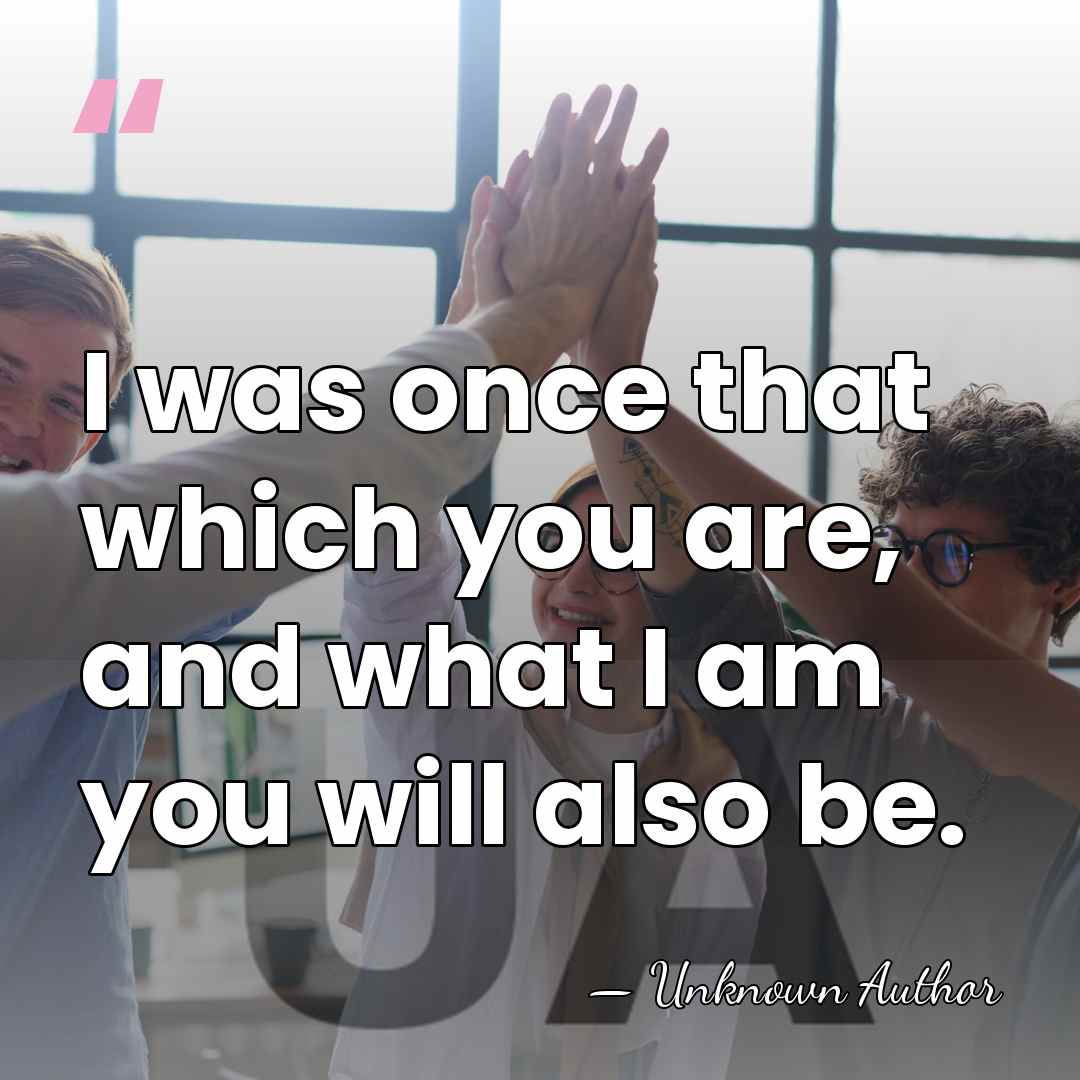 I was once that which you are, and what I am you&hellip; - Masaccio
