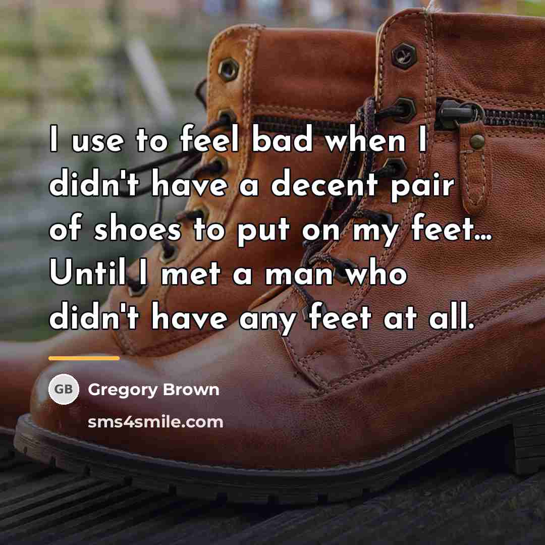 “I use to feel bad when I didn't have a…” quote by Gregory Brown
