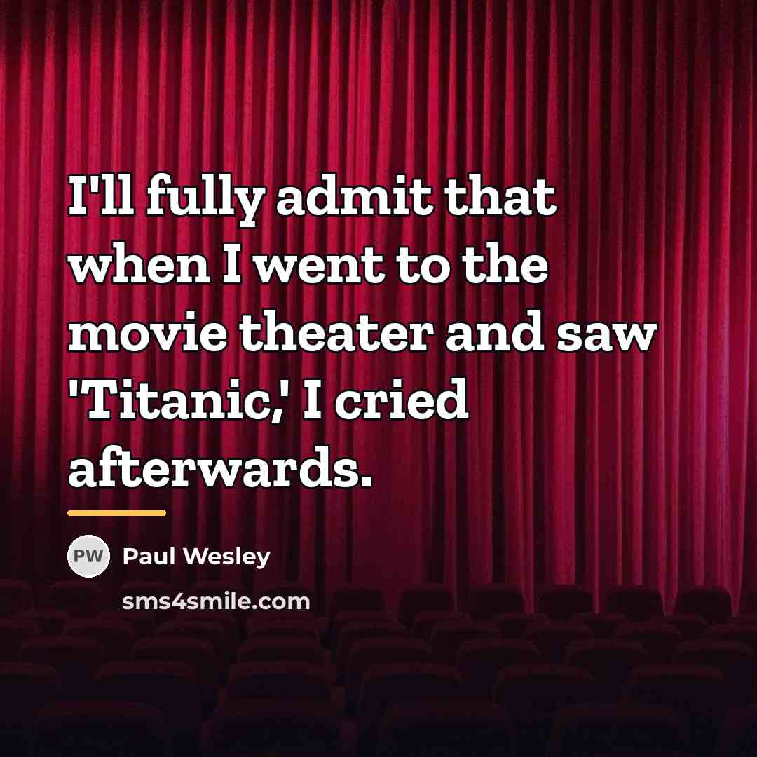 “I'll fully admit that when I went to the movie…” quote by Paul Wesley