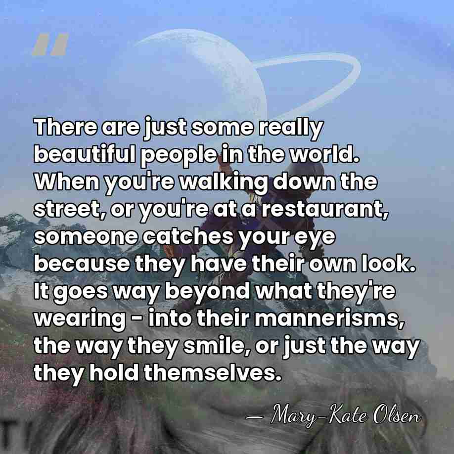 There are just some really beautiful people in the world. When you're&hellip; - Mary-Kate Olsen