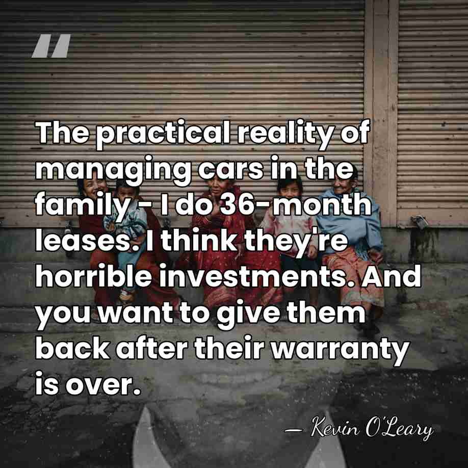 The practical reality of managing cars in the family - I do&hellip; - Kevin O'Leary