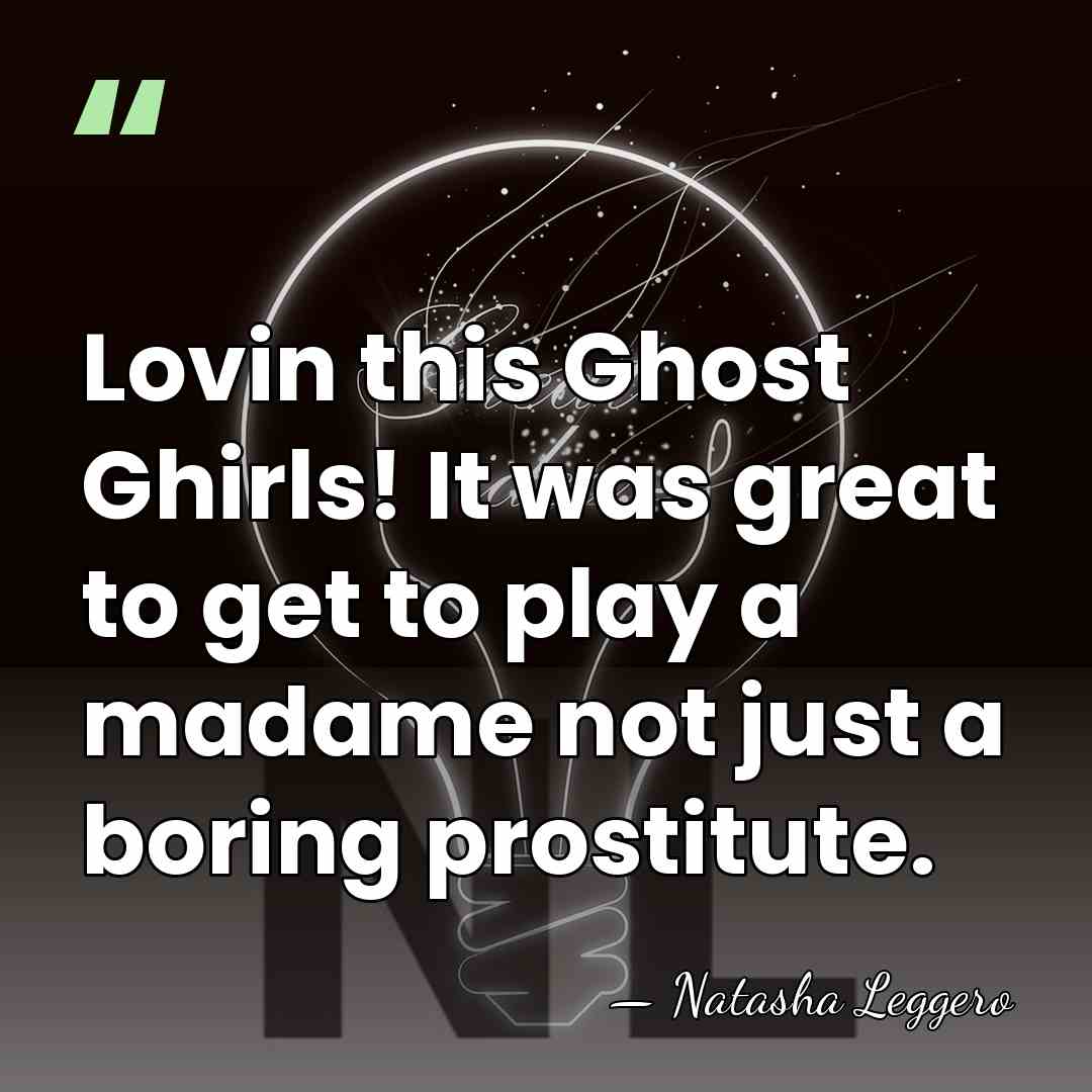 Lovin this Ghost Ghirls! It was great to get to play a&hellip; - Natasha Leggero