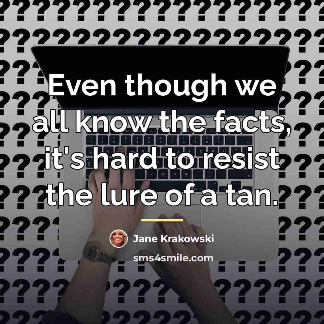 “Even though we all know the facts, it's hard to…” quote by Jane Krakowski