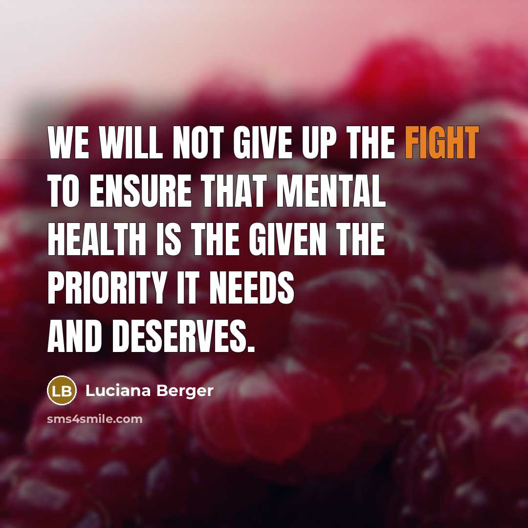 “We will not give up the fight to ensure that…” quote by Luciana Berger