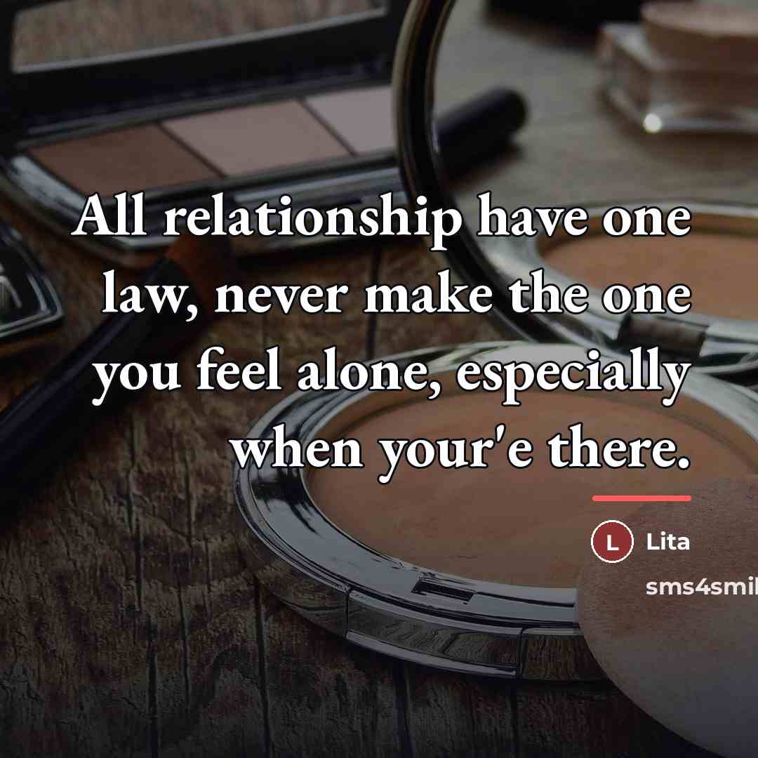 “All relationship have one law, never make the one you…” quote by Lita