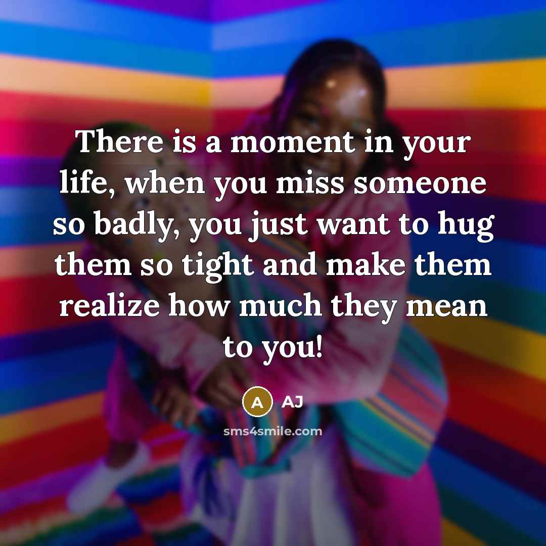 “There is a moment in your life, when you miss…” quote by AJ