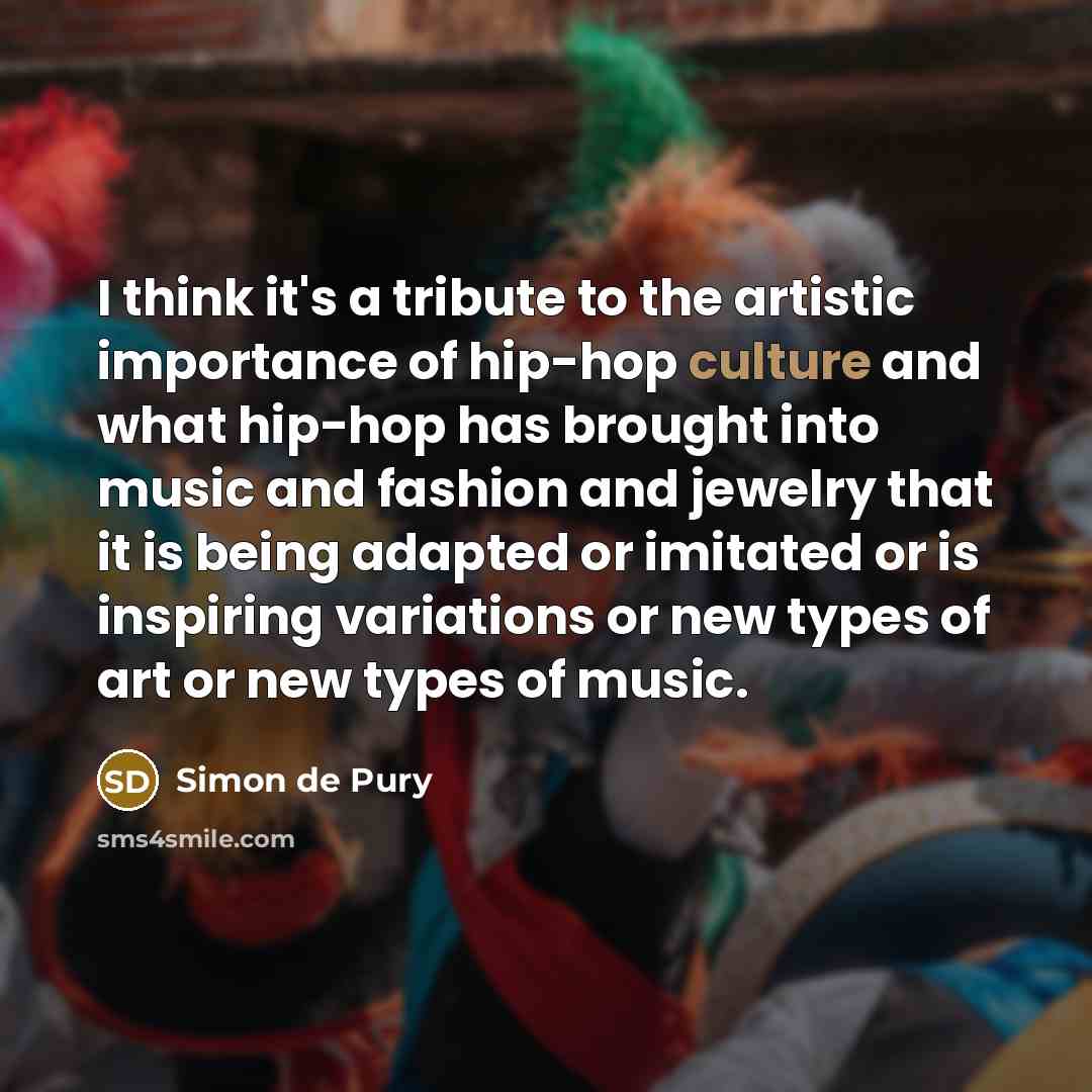 “I think it's a tribute to the artistic importance of…” quote by Simon de Pury