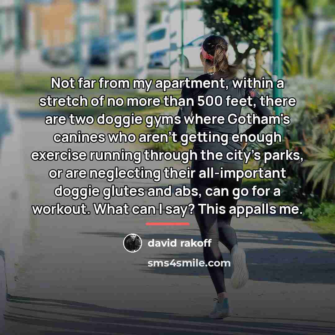 “Not far from my apartment, within a stretch of no…” quote by David Rakoff