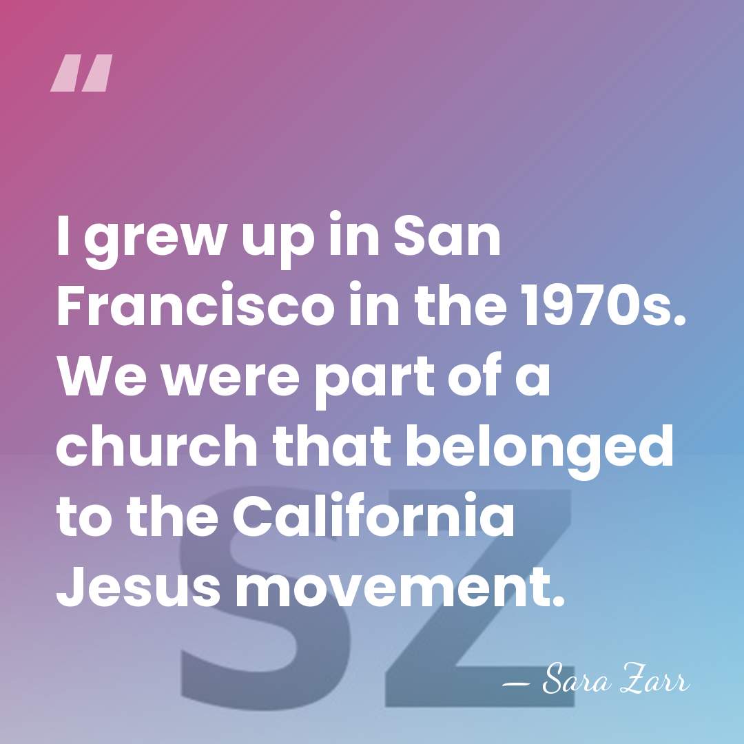 I grew up in San Francisco in the 1970s. We were part&hellip; - Sara Zarr