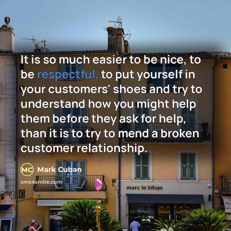 “It is so much easier to be nice, to be…” quote by Mark Cuban